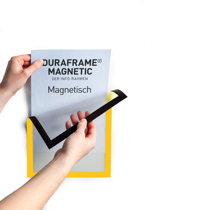 Durable Magnetyczna ramka informacyjna DURAFRAME MAGNETIC A4 żółta 5 szt.