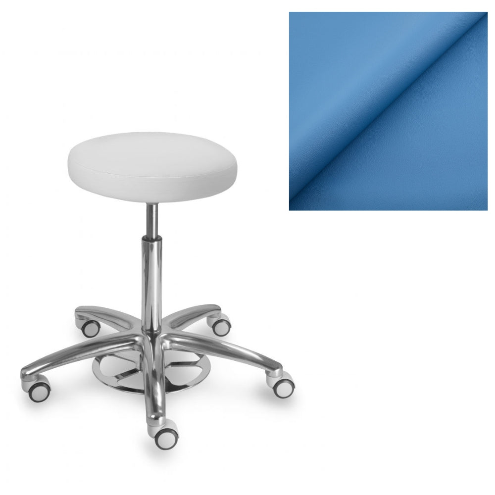 Mayer taboret medyczny 1256 clean Niebieski Mediflex