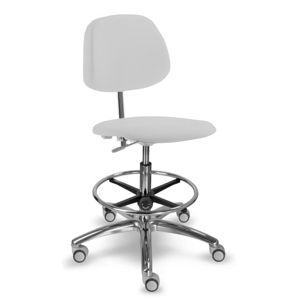 Mayer Krzesło medyczne z oparciem 2205 G dent Biały Silvertex