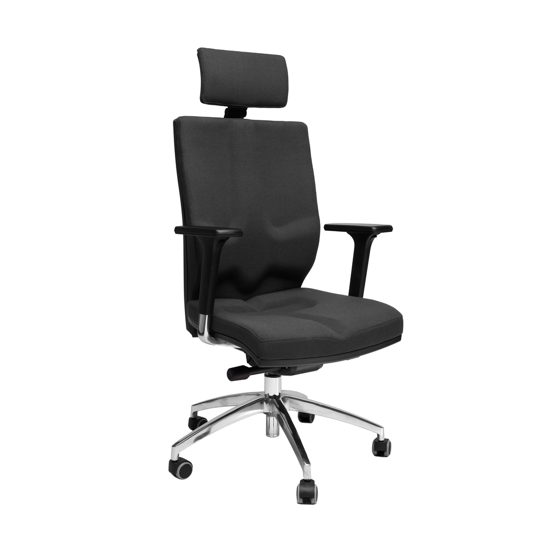 Kulik System Fotel ergonomiczny Elegance K4, szary T25, 170-180 cm, Vario