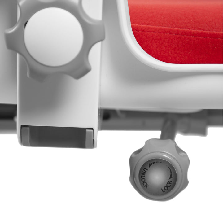 Mayer Krzesło ergonomiczne do biurka MyChamp niebieskie kółka