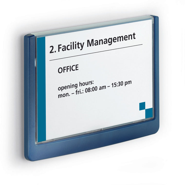 Durable CLICK SIGN Tabliczka przydrzwiowa 149x105,5 mm kolory