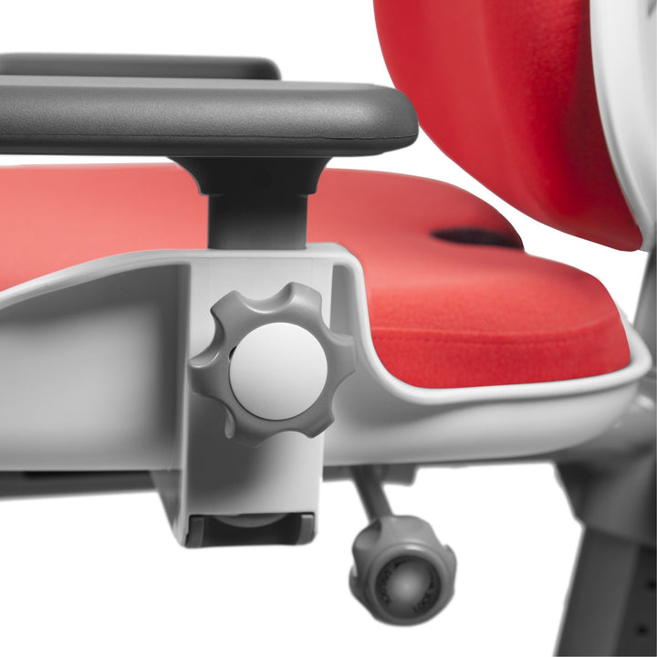 Mayer Krzesło ergonomiczne do biurka MyChamp niebieskie kółka
