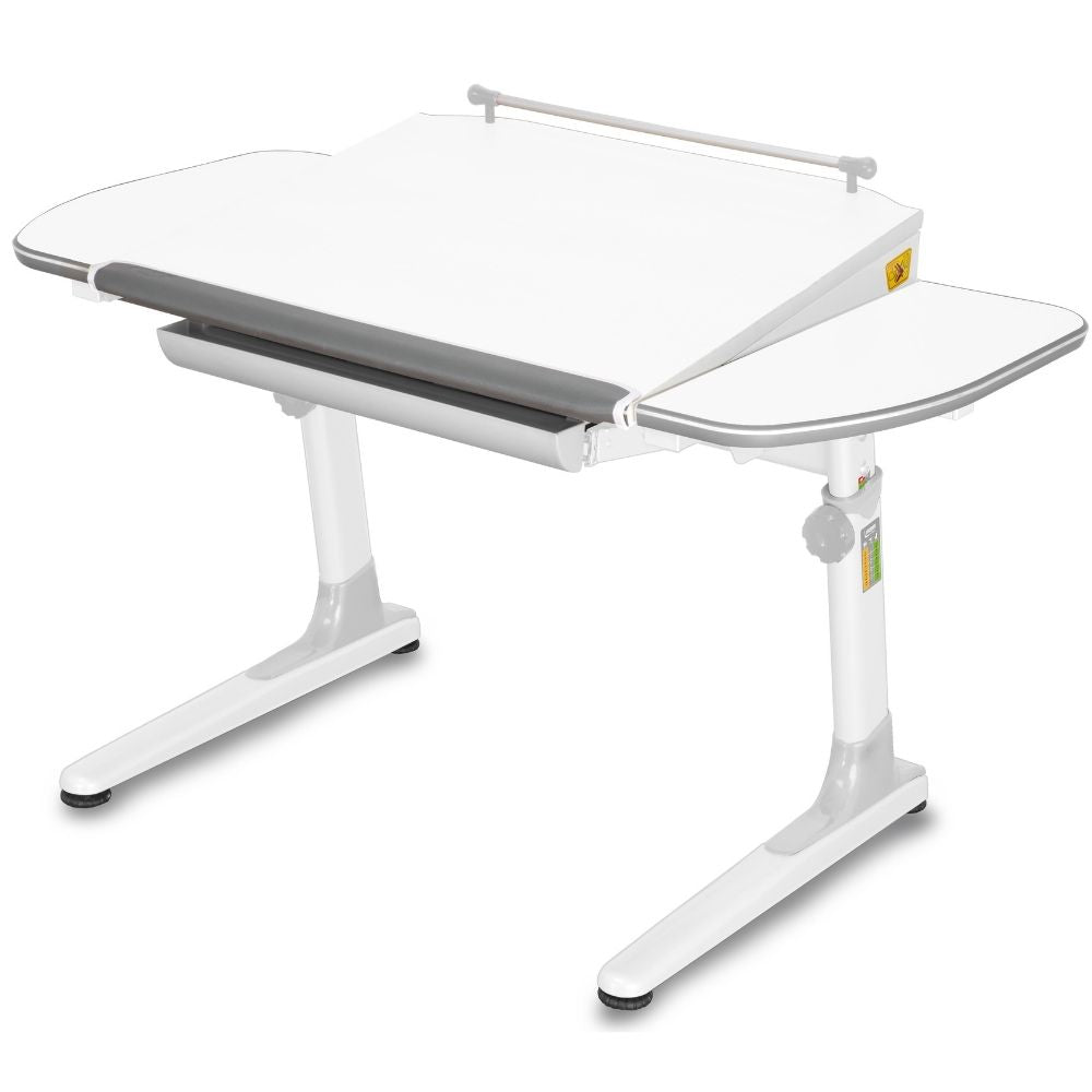 Mayer Biurko ergonomiczne rosnące razem z dzieckiem białe + 5 kolorów Profi3