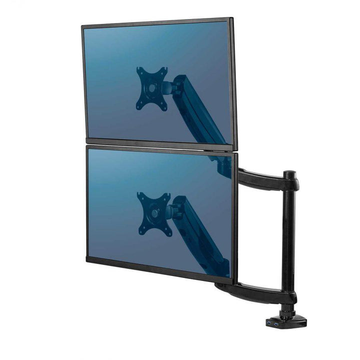 Fellowes Ramię na 2 monitory pionowe Platinum Series™