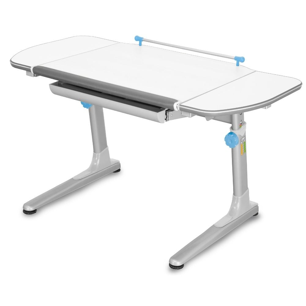 Mayer Biurko ergonomiczne rosnące razem z dzieckiem srebrno/białe Profi3 + 5 kolorów