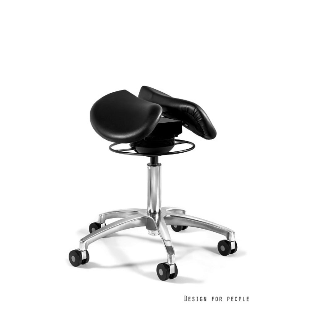 UNIQUE Krzesło siodło taboret kosmetyczny MONTE