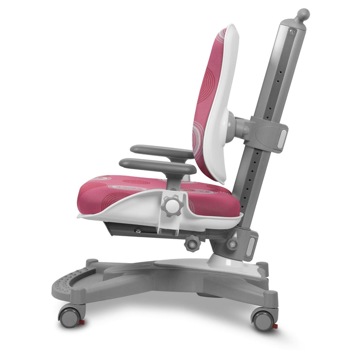 Mayer Krzesło ergonomiczne do biurka MyChamp różowe kółka