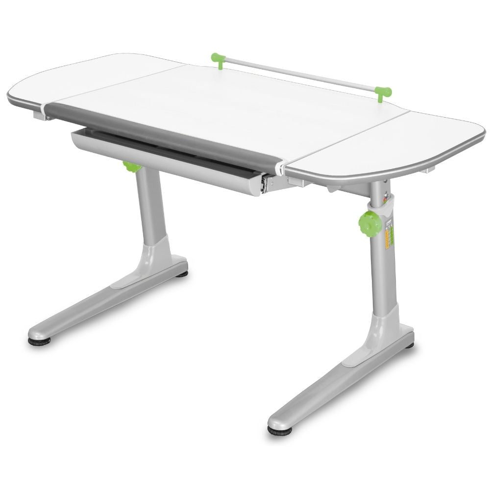 Mayer Biurko ergonomiczne rosnące razem z dzieckiem srebrno/białe Profi3 + 5 kolorów