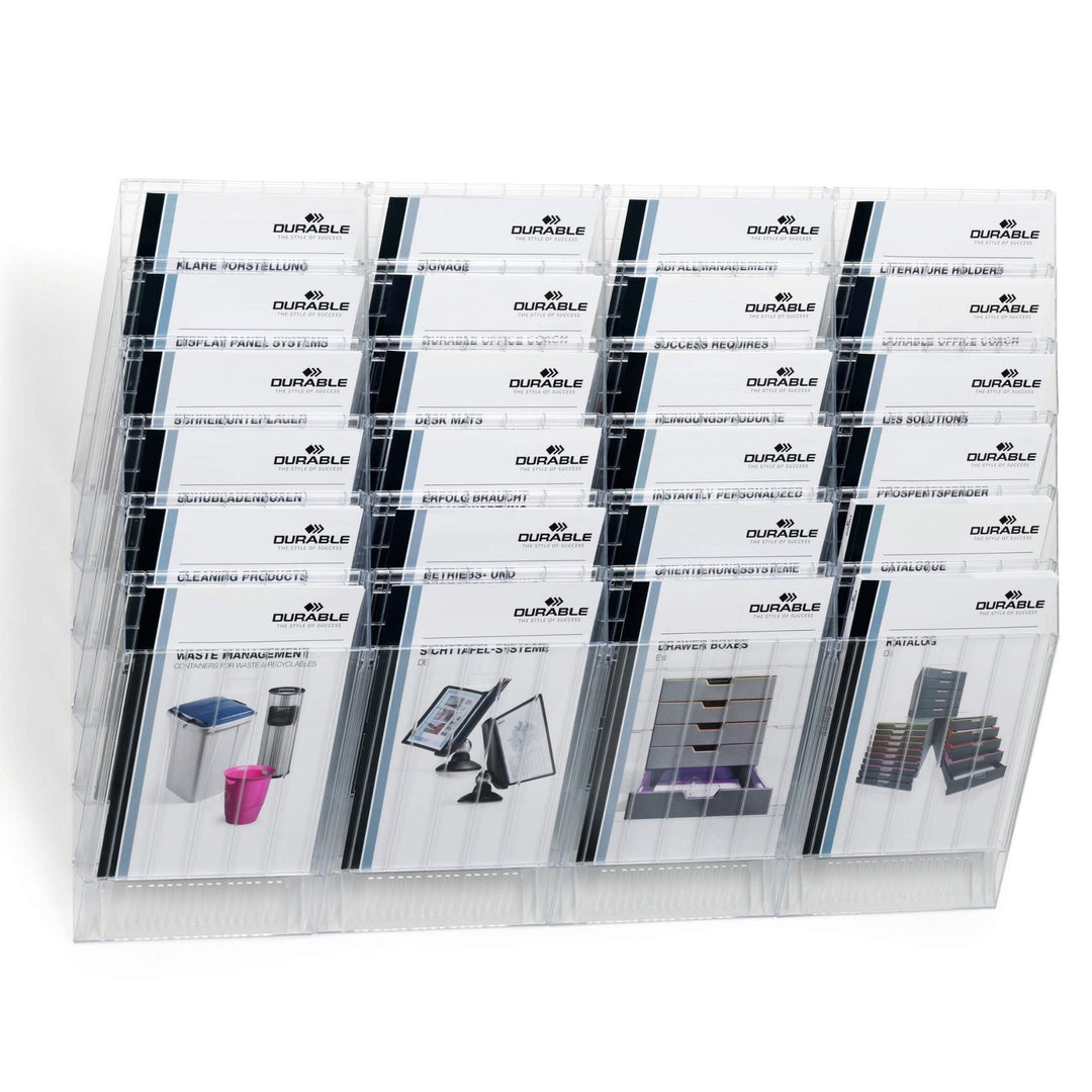 Durable Flexiboxx 6 Pojemnik na dokumenty  A4 pionowy przezroczysty