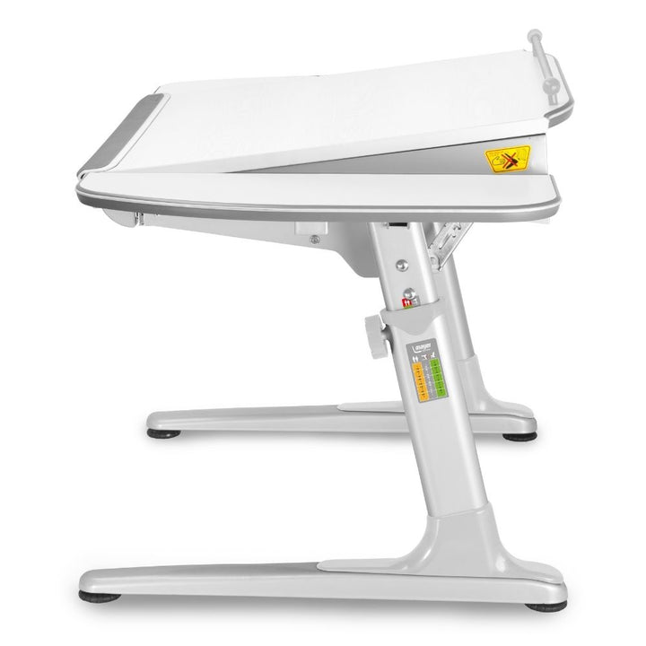 Mayer Biurko ergonomiczne rosnące razem z dzieckiem srebrno/białe Profi3 + 5 kolorów
