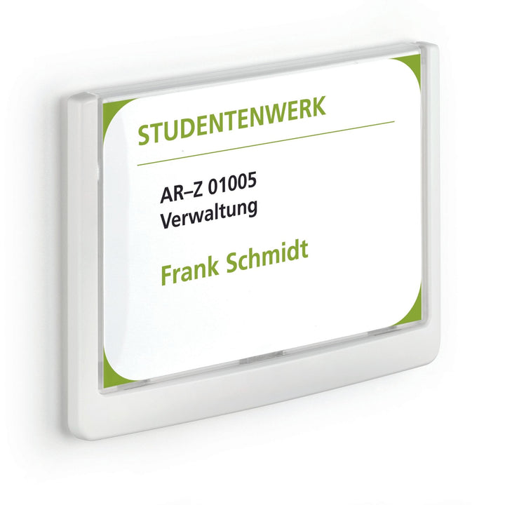 Durable CLICK SIGN Tabliczka przydrzwiowa 149x105,5 mm kolory