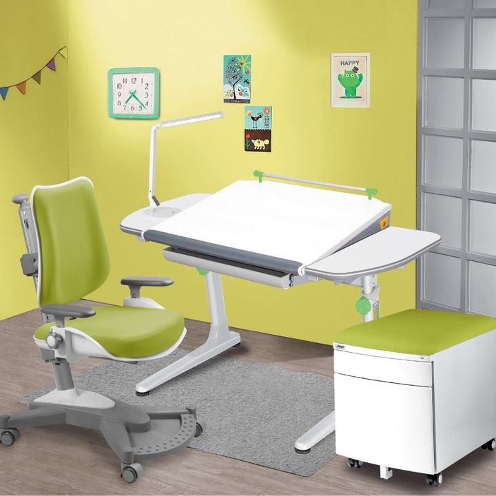 Mayer Biurko ergonomiczne rosnące razem z dzieckiem białe + 5 kolorów Profi3