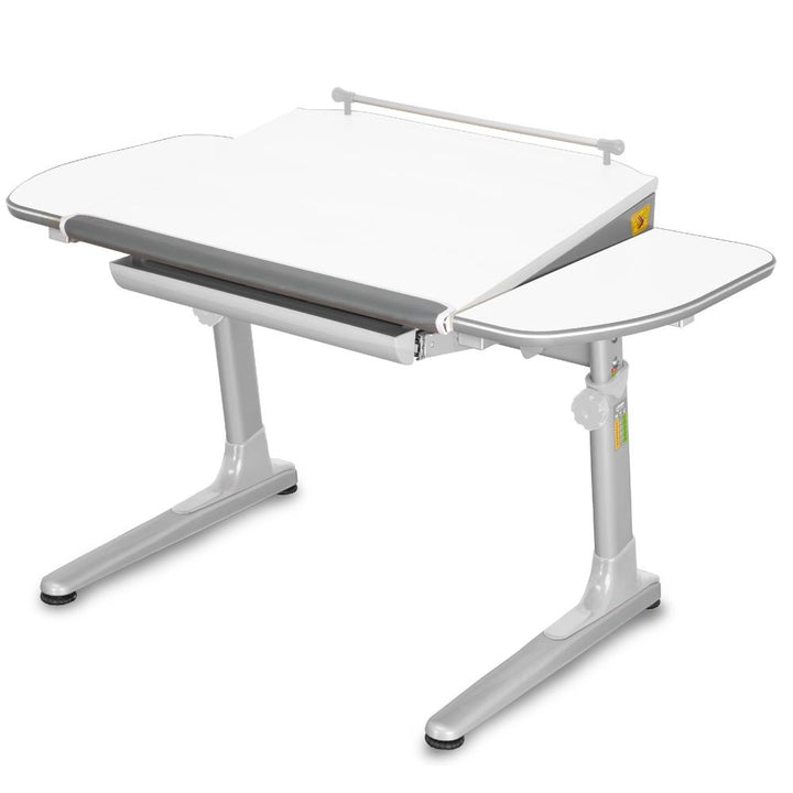 Mayer Biurko ergonomiczne rosnące razem z dzieckiem srebrno/białe Profi3 + 5 kolorów