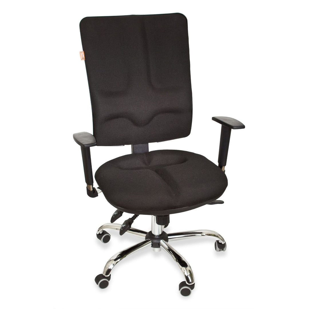 Kulik System Fotel ergonomiczny Business czarny, 180-190 cm, Vario