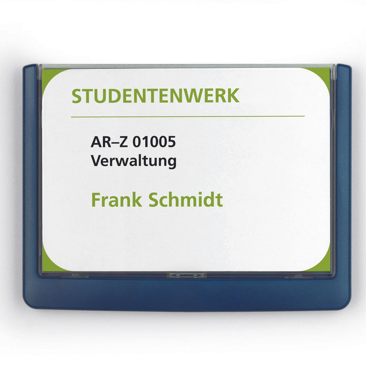 Durable CLICK SIGN Tabliczka przydrzwiowa 149x105,5 mm kolory