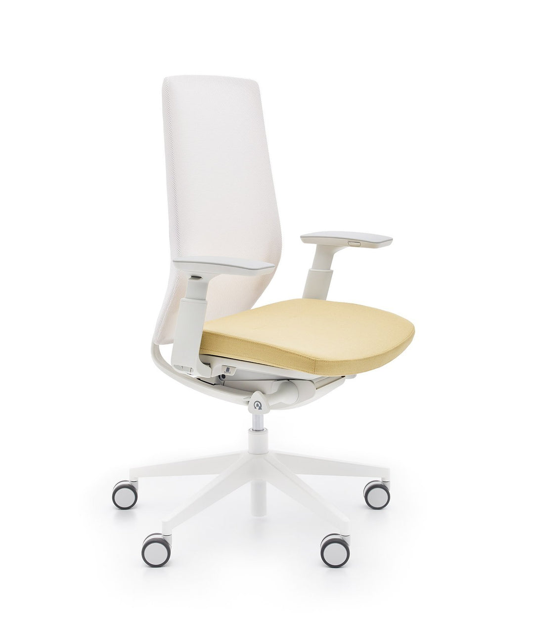 Profim Fotel ergonomiczny Accis Pro 150SFL SC62097 WHI żółte/szare