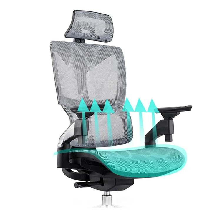 Spacetronik Fotel ergonomiczny regulowany 4D HILDE