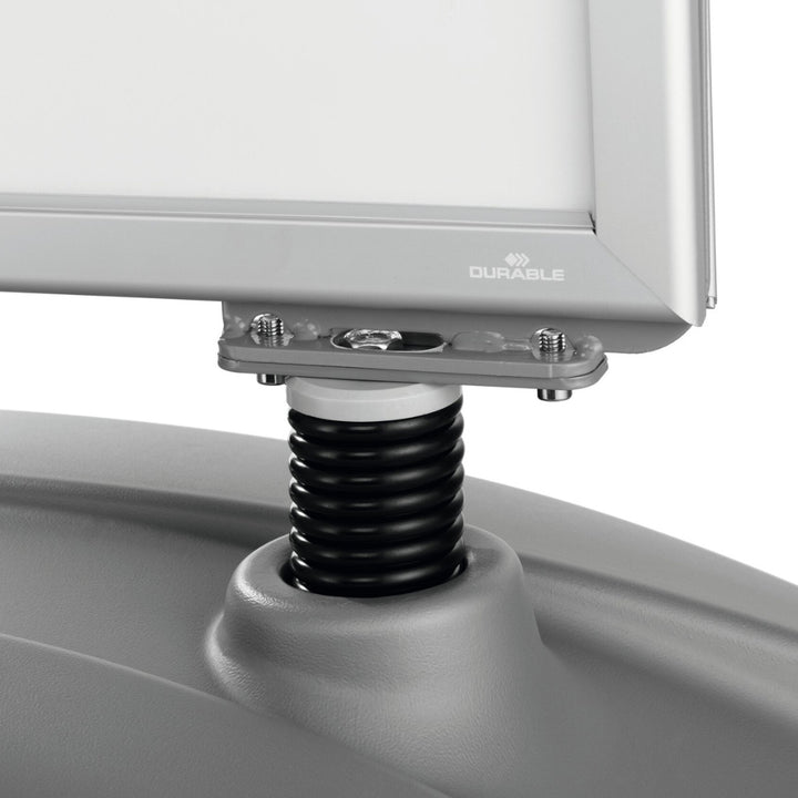 Durable potykacz HEAVY BASE OUTDOOR A1 Srebrny