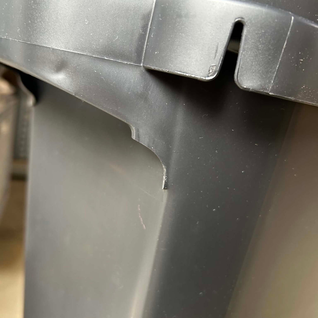 Durable DURABIN ECO Kosz na śmieci 60l prostokątny czarny ze skazą