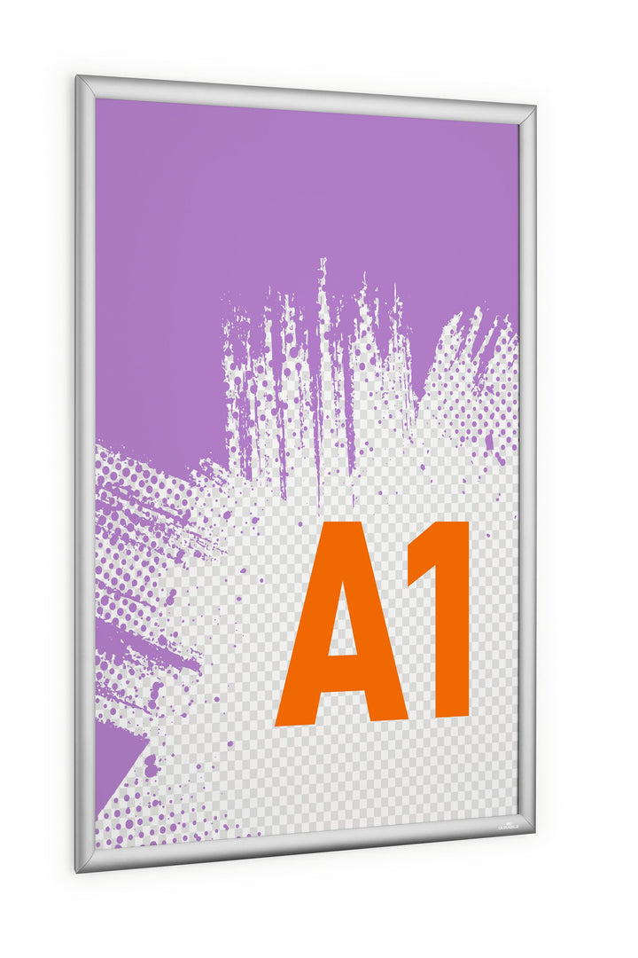 Durable aluminiowa rama zatrzaskowa OUTDOOR A1 Srebrny
