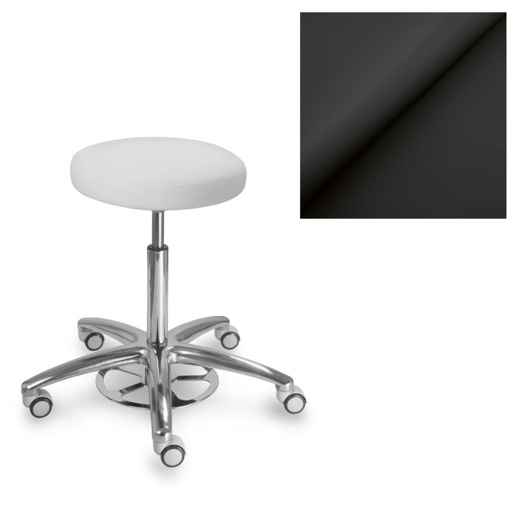 Mayer taboret medyczny 1256 clean Czarny Mediflex
