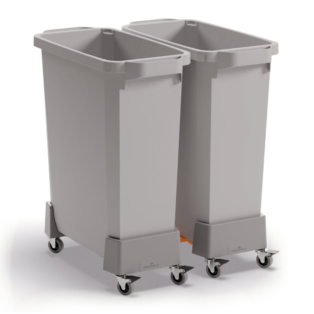 Durable Wózek DURABIN 60L rPP Grafitowy