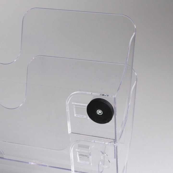Durable Pojemnik na ulotki FLEXIPLUS 2 A4 magnetyczny Przezroczysty