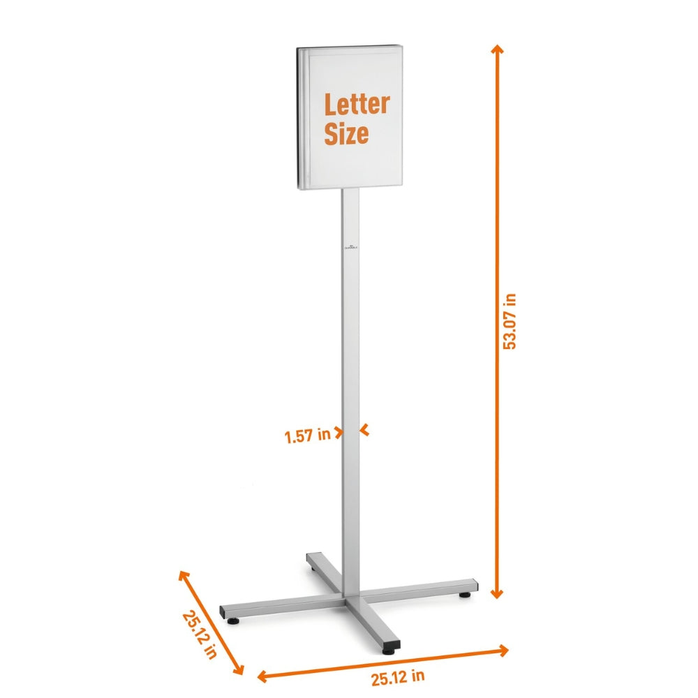 Durable Stojak podłogowy INFO STAND OUTDOOR A4