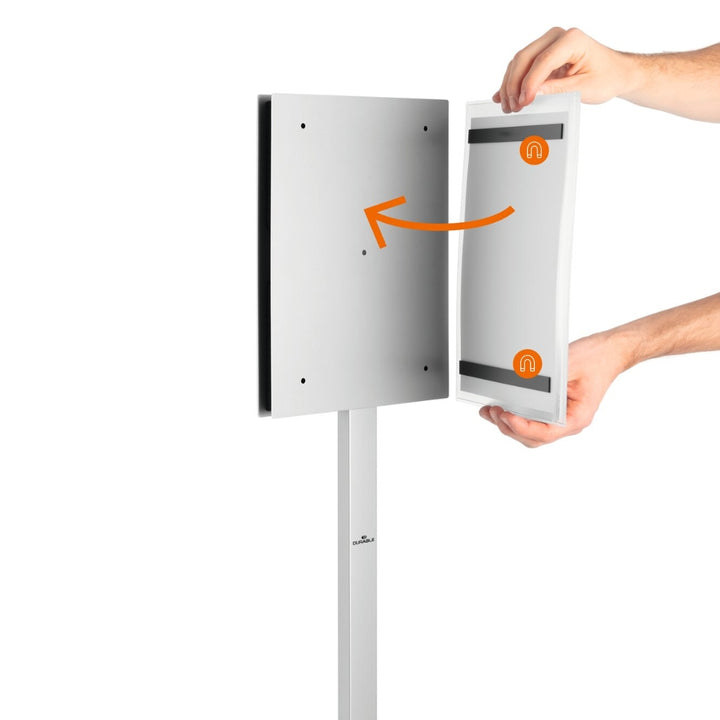 Durable Stojak podłogowy INFO STAND OUTDOOR A4