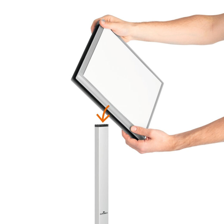 Durable Stojak podłogowy INFO STAND OUTDOOR A4