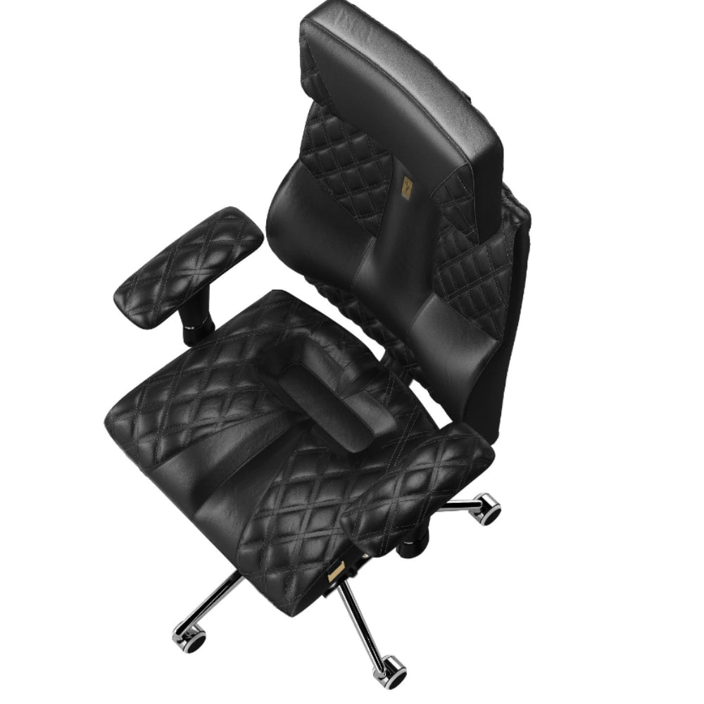 Kulik System Krzesło ergonomiczne Business Comfort Pikowany Czarny