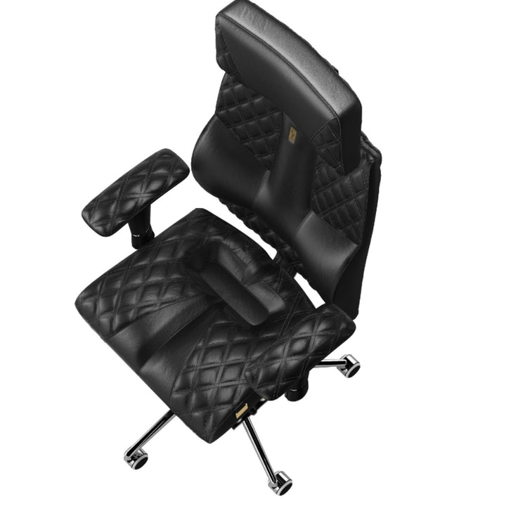 Kulik System Krzesło ergonomiczne Business Comfort Pikowany Czarny