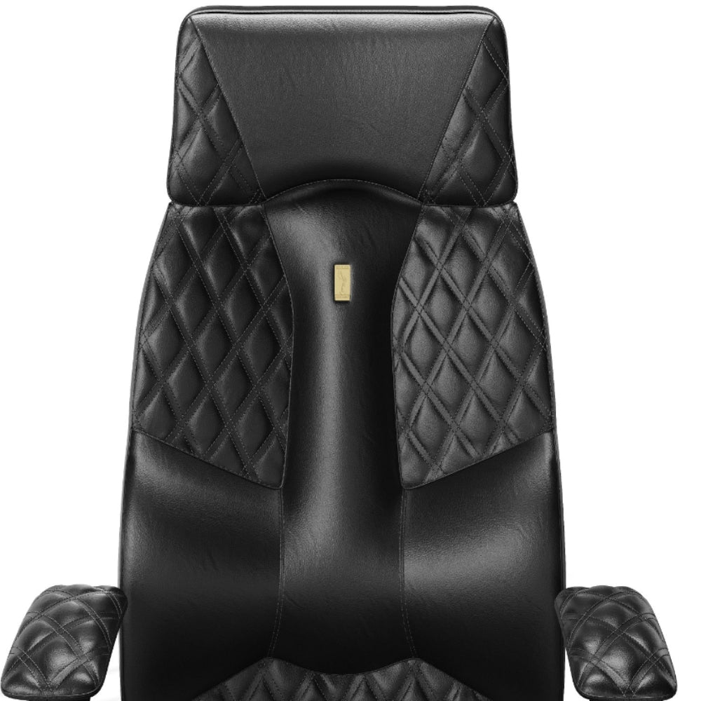 Kulik System Krzesło ergonomiczne Business Comfort Pikowany Czarny