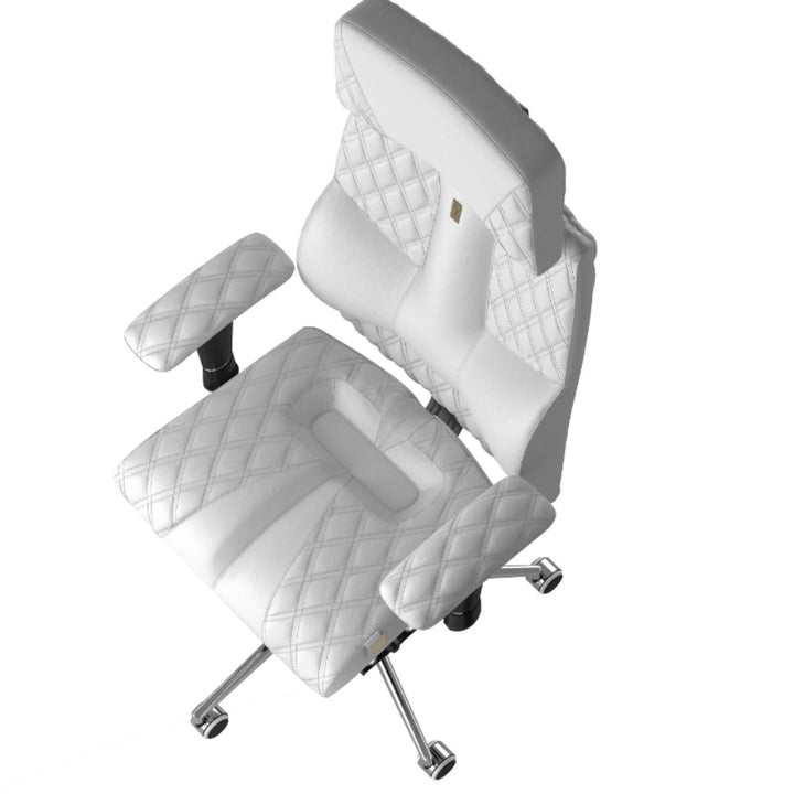 Kulik System Krzesło ergonomiczne Business Comfort Pikowany Biały