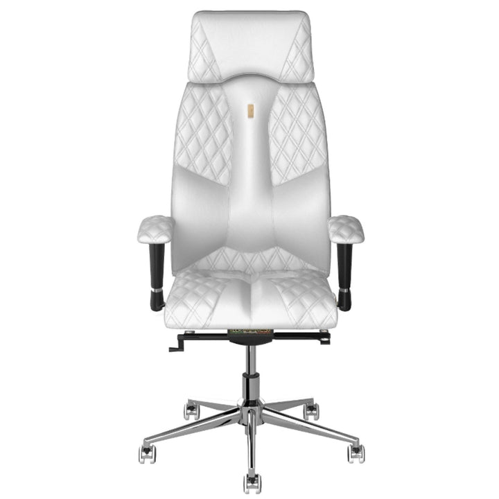 Kulik System Krzesło ergonomiczne Business Comfort Pikowany Biały