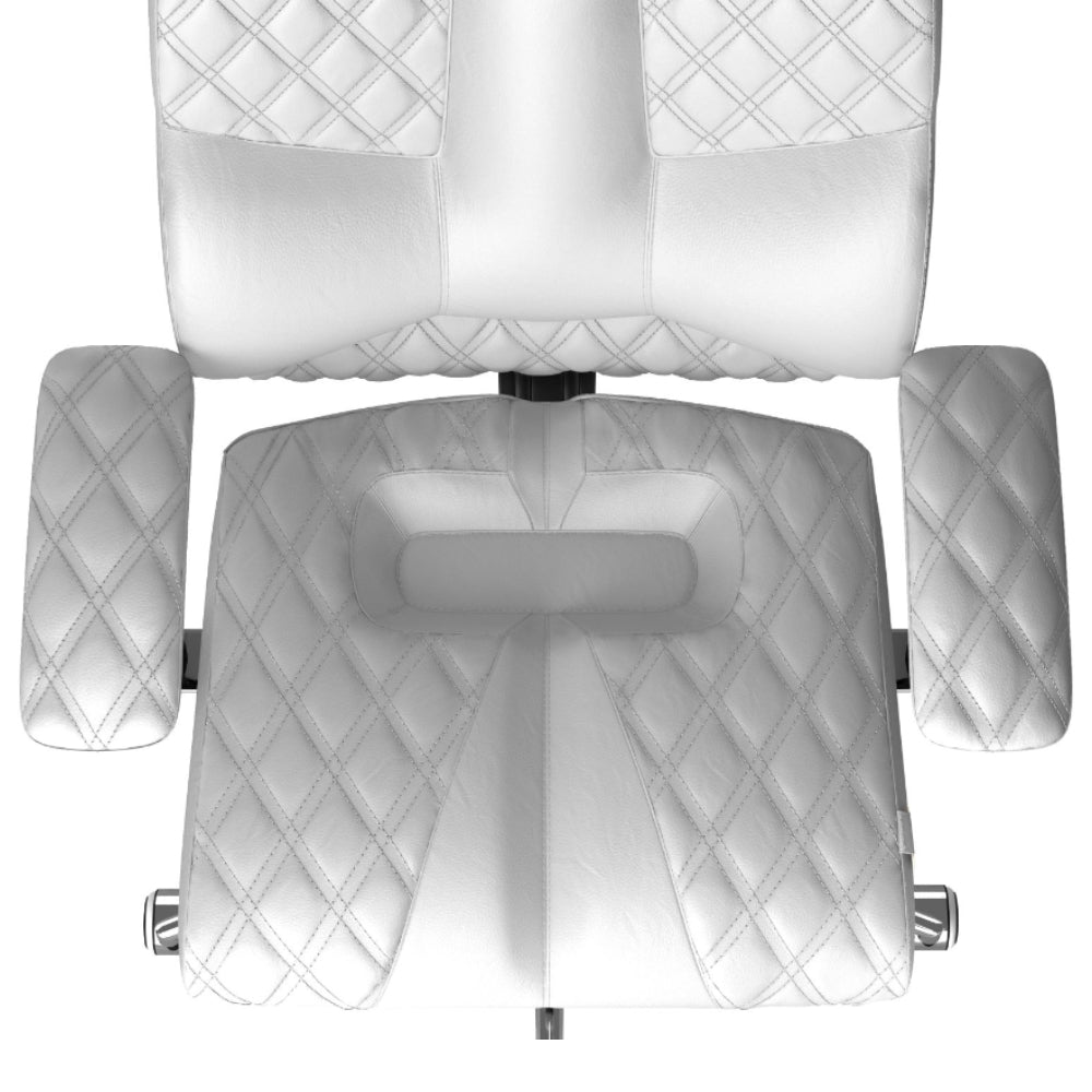 Kulik System Krzesło ergonomiczne Business Comfort Pikowany Biały