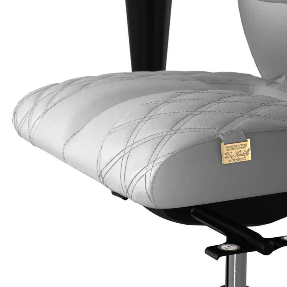 Kulik System Krzesło ergonomiczne Business Comfort Pikowany Biały