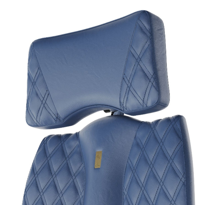 Kulik System Krzesło ergonomiczne Business Comfort Granatowy Pikowany