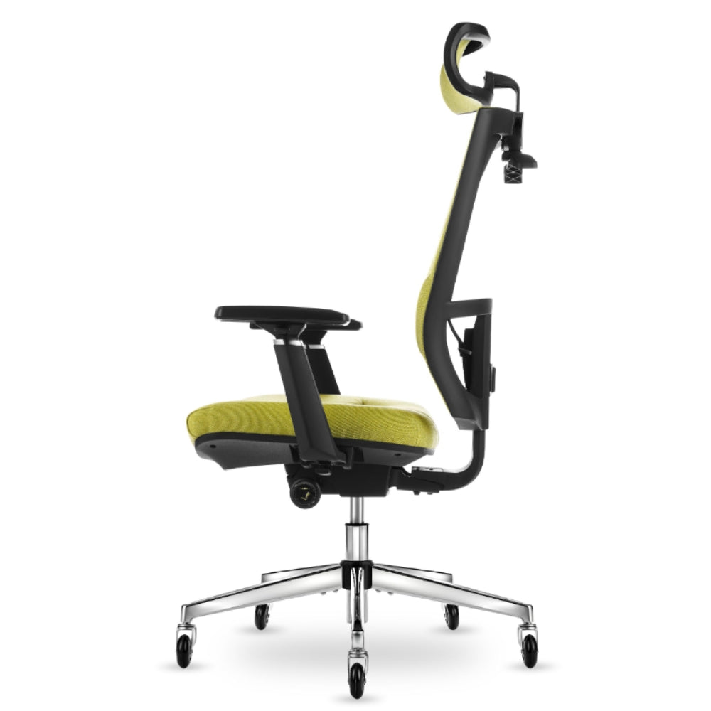 Kulik System Ergonomiczne krzesło Space Limonka