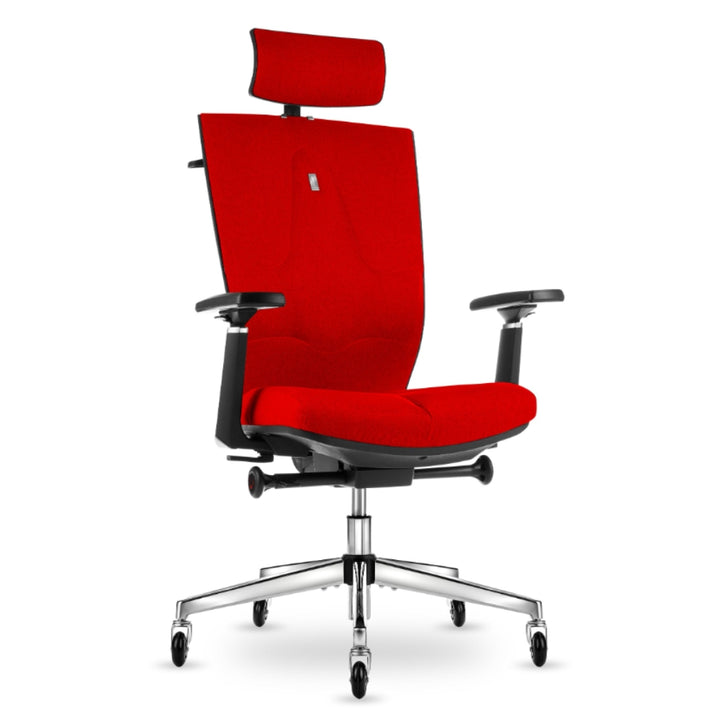 Kulik System Ergonomiczne krzesło Space Czerwony