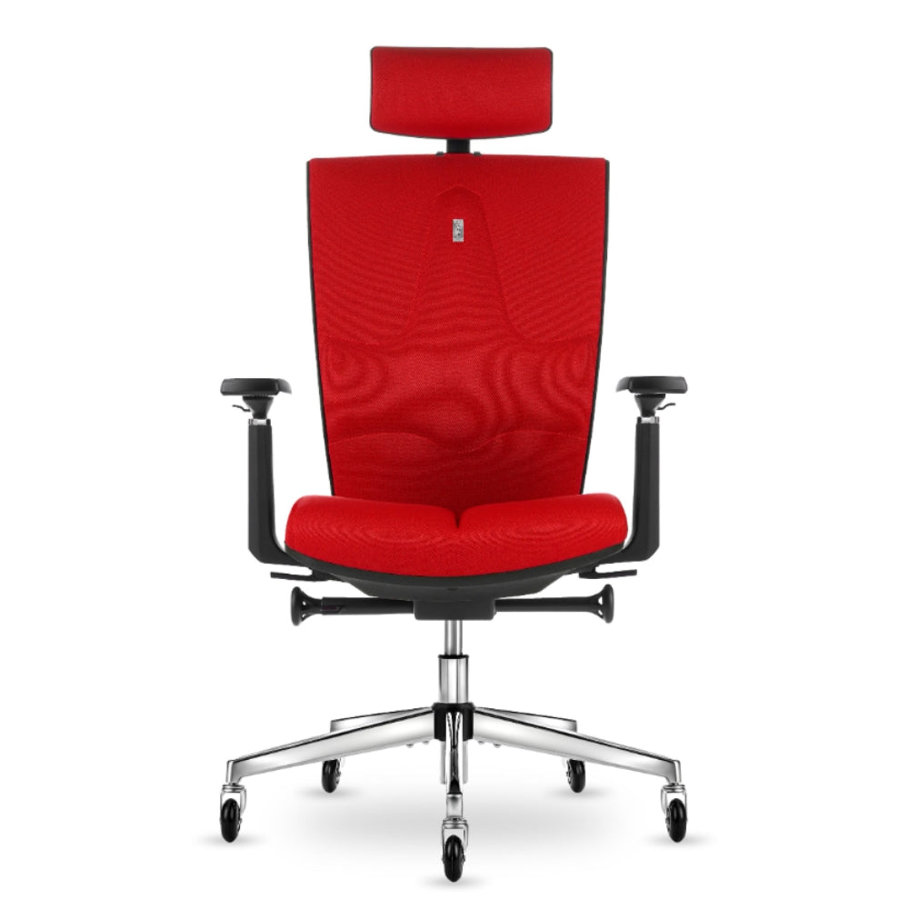 Kulik System Ergonomiczne krzesło Space Czerwony