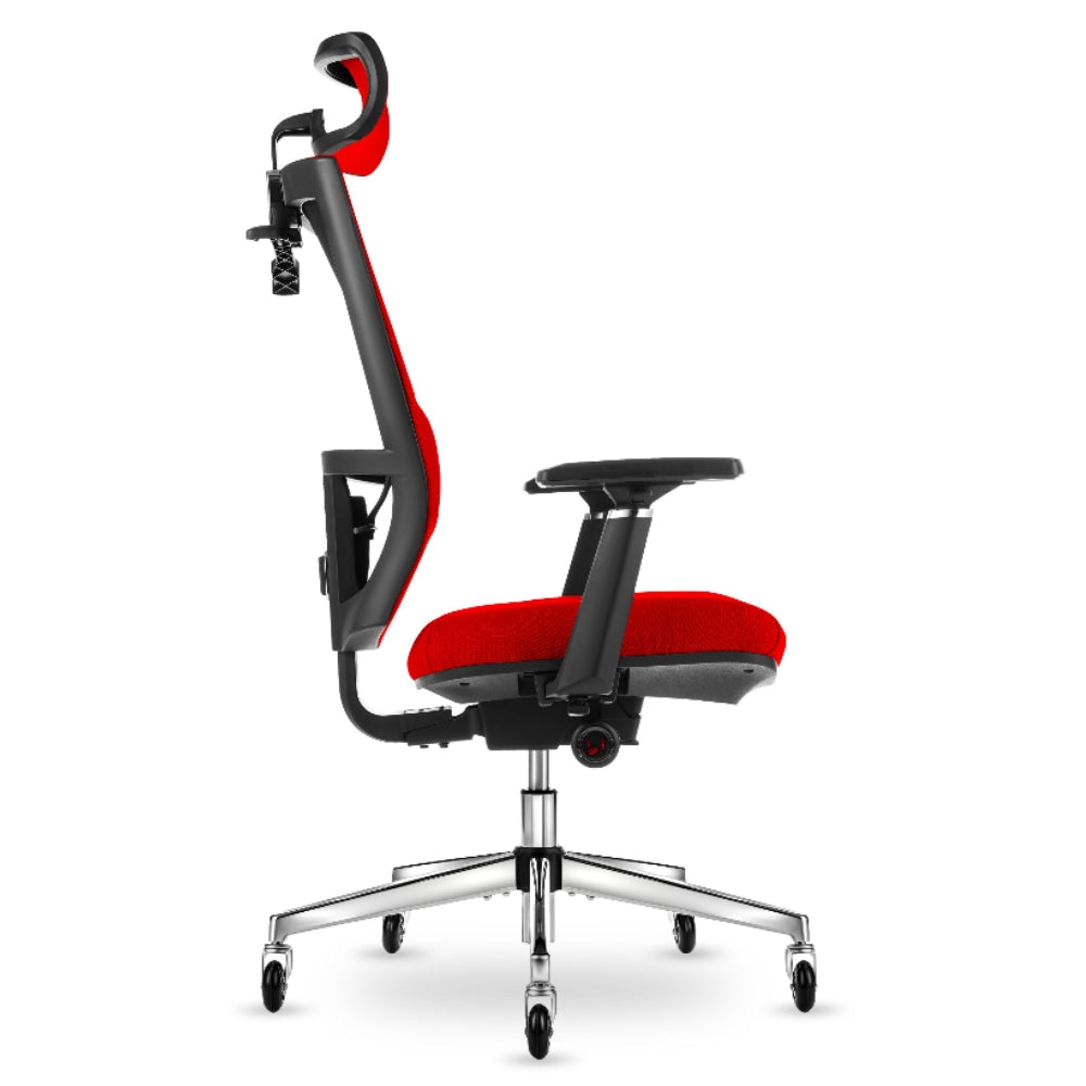 Kulik System Ergonomiczne krzesło Space Czerwony