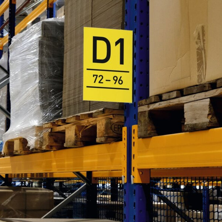 Durable Szyld regałowy i alejkowy magnetyczny A4 pionowy