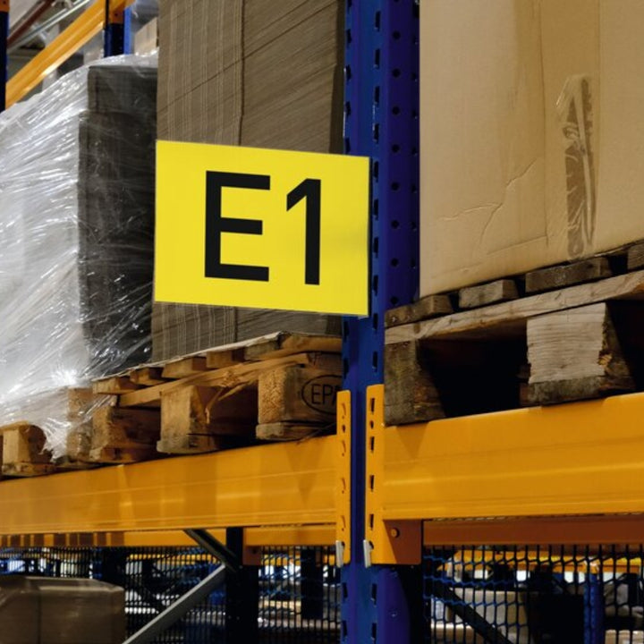 Durable Szyld regałowy i alejkowy magnetyczny A4 poziomy