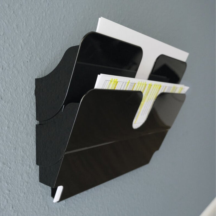 Durable Pojemnik na ulotki FLEXIPLUS 2 A4 magnetyczny czarny