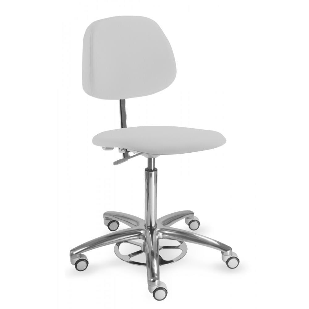 Mayer Krzesło medyczne z oparciem 2205 G clean Biały Silvertex