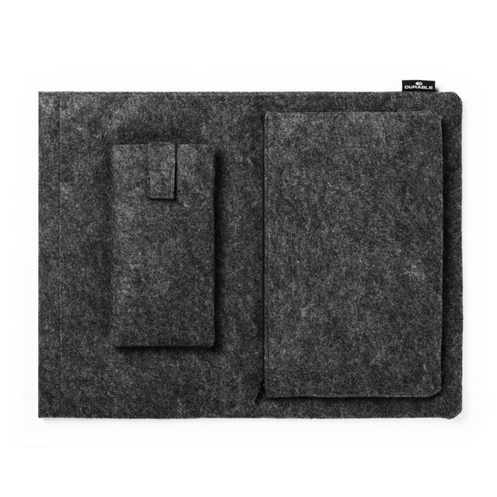 Durable Zestaw etui na laptopa, telefon i akcesoria EFFECT 16,4'' Antracytowy