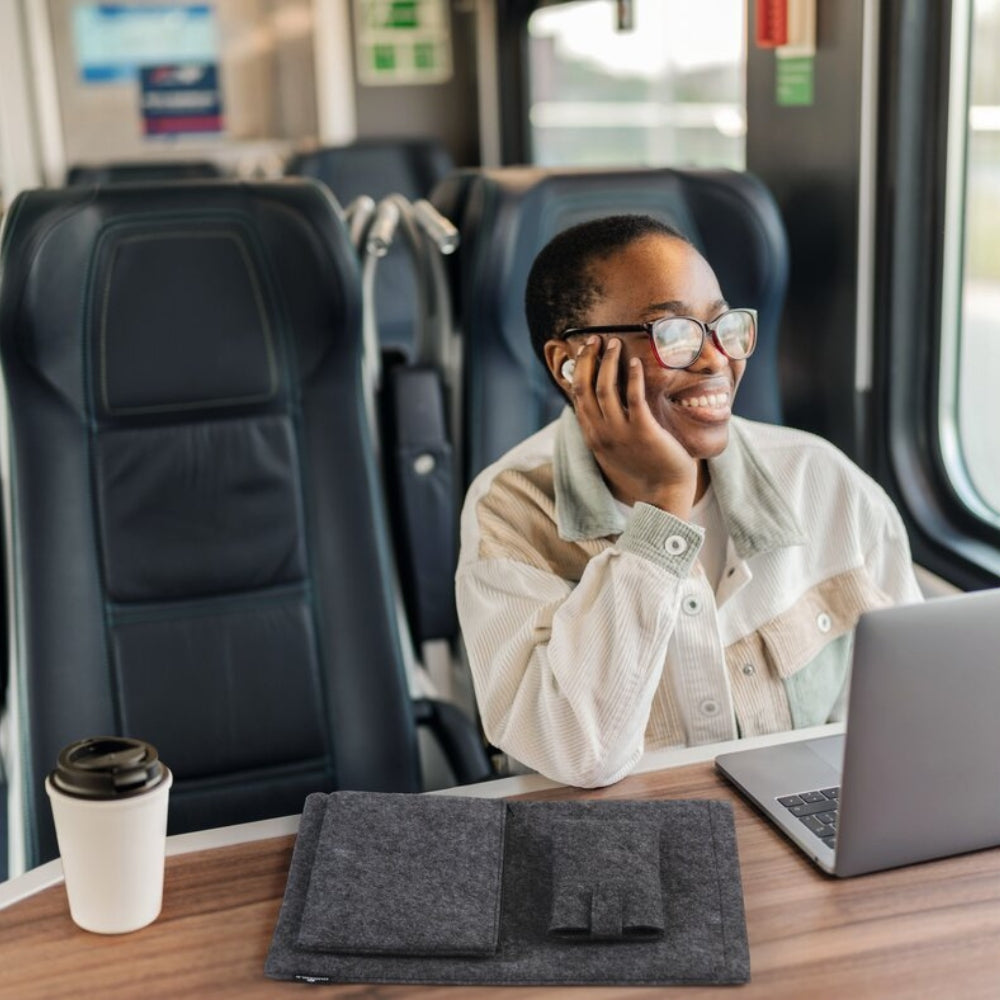 Durable Zestaw etui na laptopa, telefon i akcesoria EFFECT 16,4'' Antracytowy