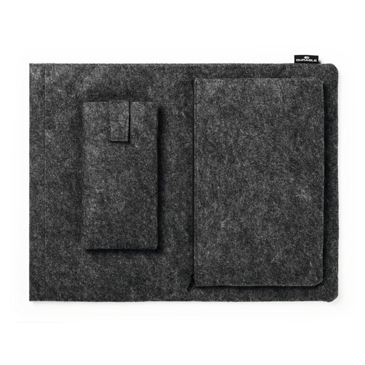 Durable Zestaw etui na laptopa, telefon i akcesoria EFFECT 16,4'' Antracytowy